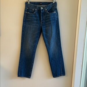 Edwin Straight Leg Ankle Jeans 25